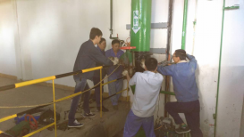 四水廠及時處理反沖水進氣閥故障確保安全生產