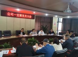 公司一支部開展 “學黨史、強信念、知黨恩、跟黨走” 黨史讀書交流會主題黨日活動