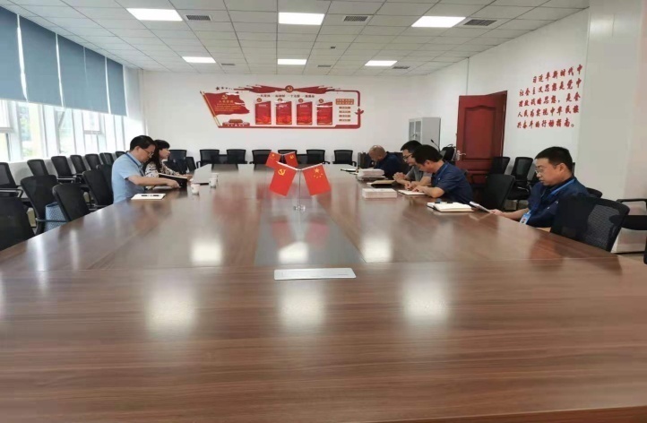 集團(tuán)公司黨委委員、紀(jì)委書記聶小平帶隊(duì)開展聯(lián)系基層工作